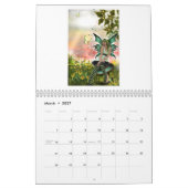 Mural Calendrier d'art d'imaginaire - version 1 (Mar 2027)