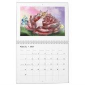 Mural Calendrier d'art d'imaginaire - version 1 (Feb 2027)