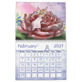 Mural Calendrier d'art d'imaginaire - version 2 (Feb 2027)
