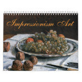 Mural Calendrier d'art d'impressionisme (Protection)