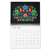 Mural Calendrier d'art populaire - SRF (Jan 2026)