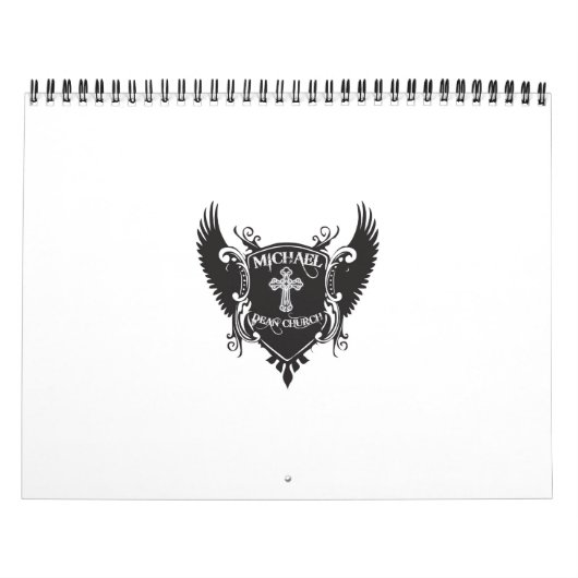 Mural calendrier de 12 mois (Protection)
