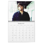 Mural calendrier de 12 mois (Jan 2027)