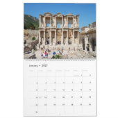 Mural Calendrier de 12 mois Ephèse, Turquie (Jan 2027)