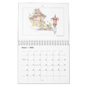 Mural Calendrier de 2008 croquis (Mar 2026)