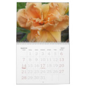 Mural Calendrier de 2008 Daylilies - customisé (Mar 2027)