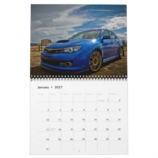 Mural Calendrier de 2012 WSC (Jan 2027)