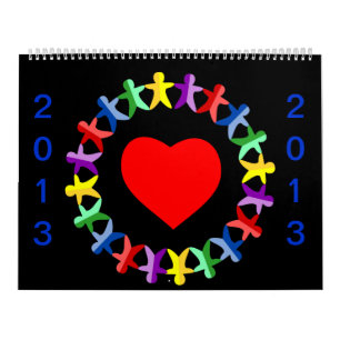 Mural Calendrier de 2013 écoles avec un bon nombre