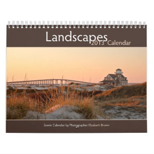 Mural Calendrier de 2013 paysages