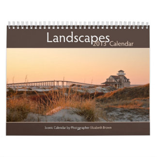 Mural Calendrier de 2013 paysages