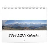 Mural Calendrier de 2014 Alpes (Protection)