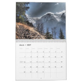 Mural Calendrier de 2014 Alpes (Mar 2027)