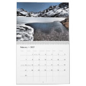 Mural Calendrier de 2014 Alpes (Feb 2027)