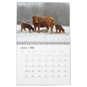Mural Calendrier de 2014 vaches (Jan 2026)