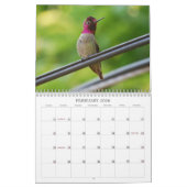 Mural Calendrier de 2015 colibris (Feb 2026)