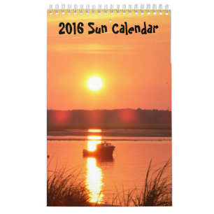 Mural Calendrier de 2016 Sun