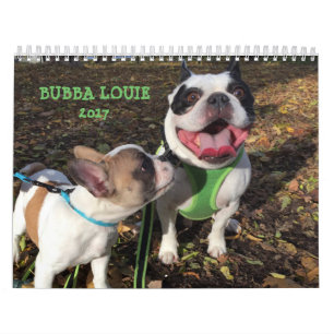 MURAL CALENDRIER DE 2017 LOUIE DE BUBBA