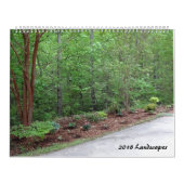 Mural Calendrier de 2018 paysages (Protection)