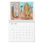 Mural Calendrier de bande dessinée pendant toutes les (Mar 2026)