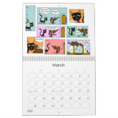 Mural Calendrier de "bandes dessinées de dimanche" du (Mar 2027)