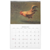 Mural Calendrier de beaux-arts (Mar 2027)