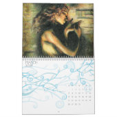 Mural Calendrier de beaux-arts de terres éloignées (Mar 2027)