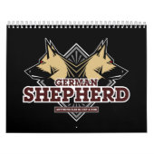 Mural Calendrier de berger (GSD) allemand (Protection)