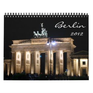 Mural calendrier de Berlin 2012