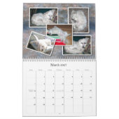 Mural Calendrier de Bichon Frisé (Mar 2027)