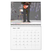 Mural Calendrier de boule de trompette [conception (Mar 2027)