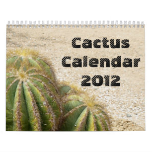 Mural Calendrier de cactus