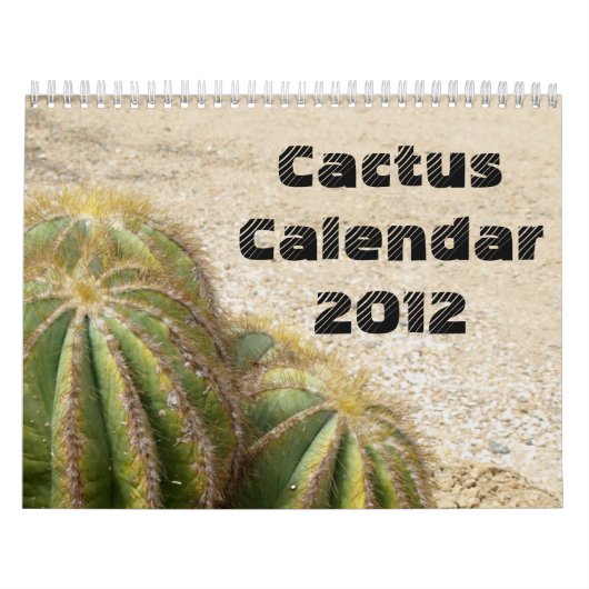 Mural Calendrier de cactus (Protection)