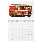 Mural Calendrier de camion de construction de 2017 (Jan 2027)