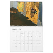 Mural Calendrier de canards (Feb 2027)