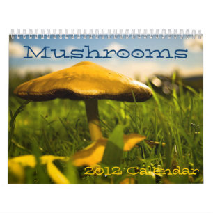 Mural Calendrier de champignons