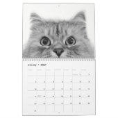 Mural Calendrier de chat de 2018 Sibériens (Jan 2027)