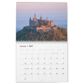 Mural Calendrier de châteaux (Jan 2027)