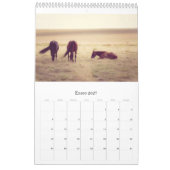 Mural Calendrier de chevaux... (Jan 2027)