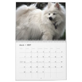 Mural Calendrier de chien (Mar 2027)