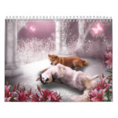Mural Calendrier de chien d'imaginaire (Protection)