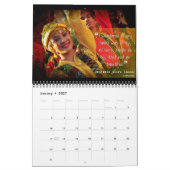 Mural Calendrier de citation du sourire 2014 d'opération (Jan 2027)