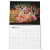 Mural Calendrier de citation du sourire 2014 d'opération (Mar 2027)
