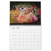 Mural Calendrier de citation du sourire 2014 d'opération (Mar 2026)