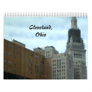 Mural Calendrier de CLEVELAND, OHIO