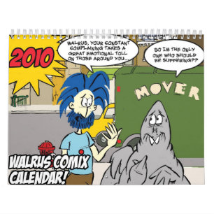 Mural Calendrier de Comix 2010 de morse