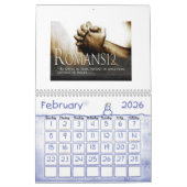 MURAL CALENDRIER DE COULEUR PHOTO CHRÉTIENNE PERSONNALIS (Feb 2026)