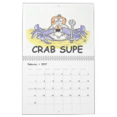 MURAL CALENDRIER DE CRABBITUDE (Feb 2027)