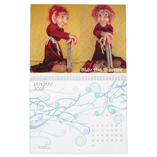 Mural Calendrier de Crazies 2012 de Stir (Jan 2027)