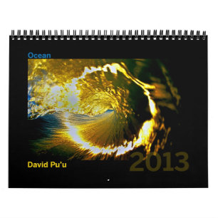 Mural Calendrier de David Pu'u 2013 : Océan