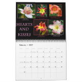 Mural Calendrier de Daylily de 2014 AHS (Feb 2027)